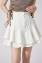 rienda レイヤードヘムコルセットスコートショートパンツ リエンダ...(4)