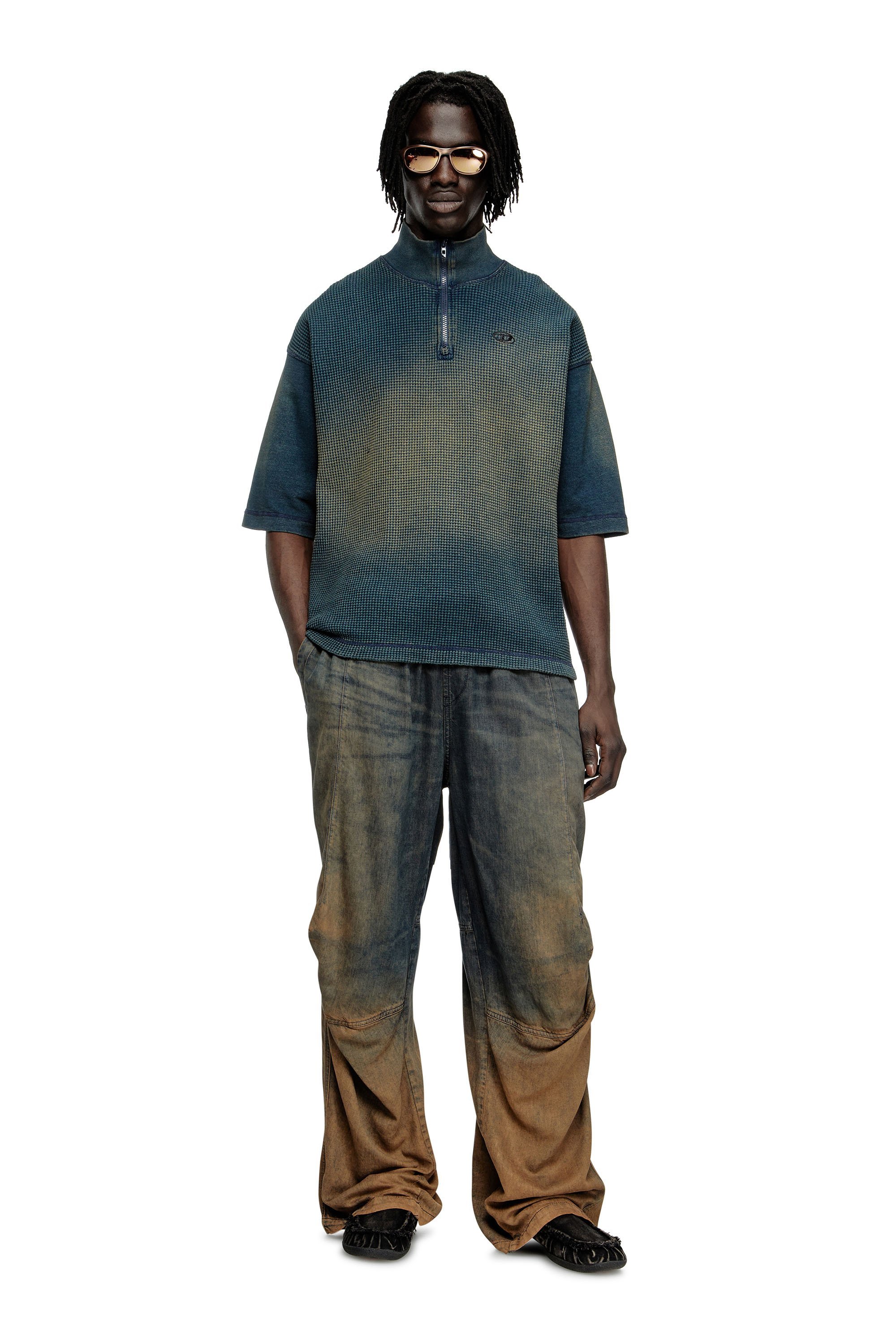 【SALE／40%OFF】DIESEL メンズ プルオーバースウェット S-WAFYCOL-NEW ディーゼル...