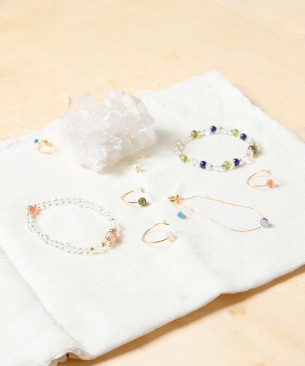 岩座 【岩座】神様対リング 須佐之男命/櫛名田比売 アミナコレクション アクセサリー・腕時計 リング・指輪 ブルー