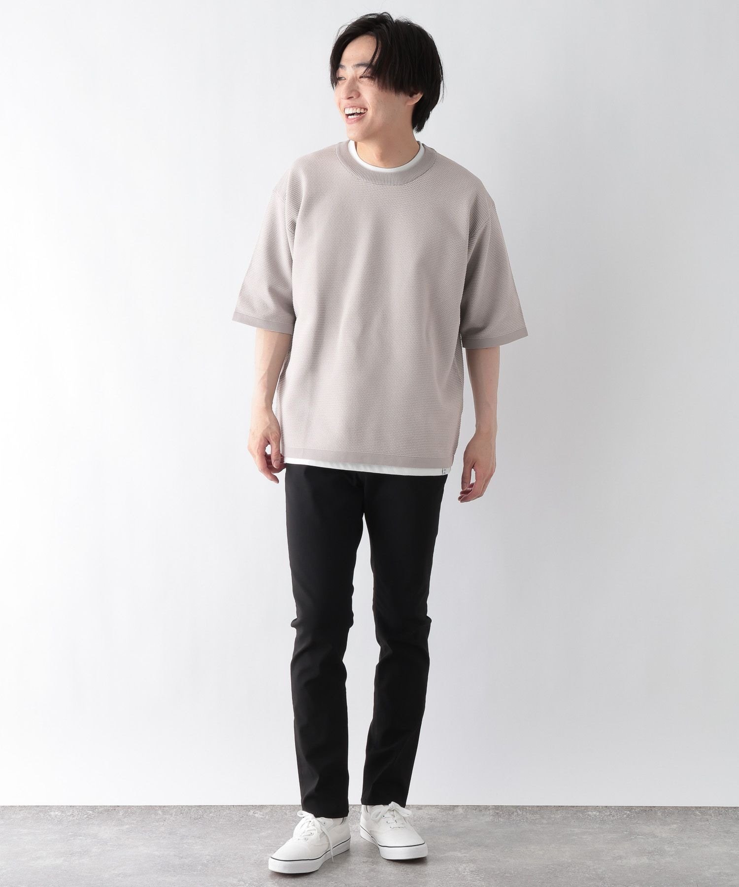 スゴラクストレッチスキニーパンツ/一部店舗限定/670361 グローバルワーク パンツ その他のパンツ ブラック