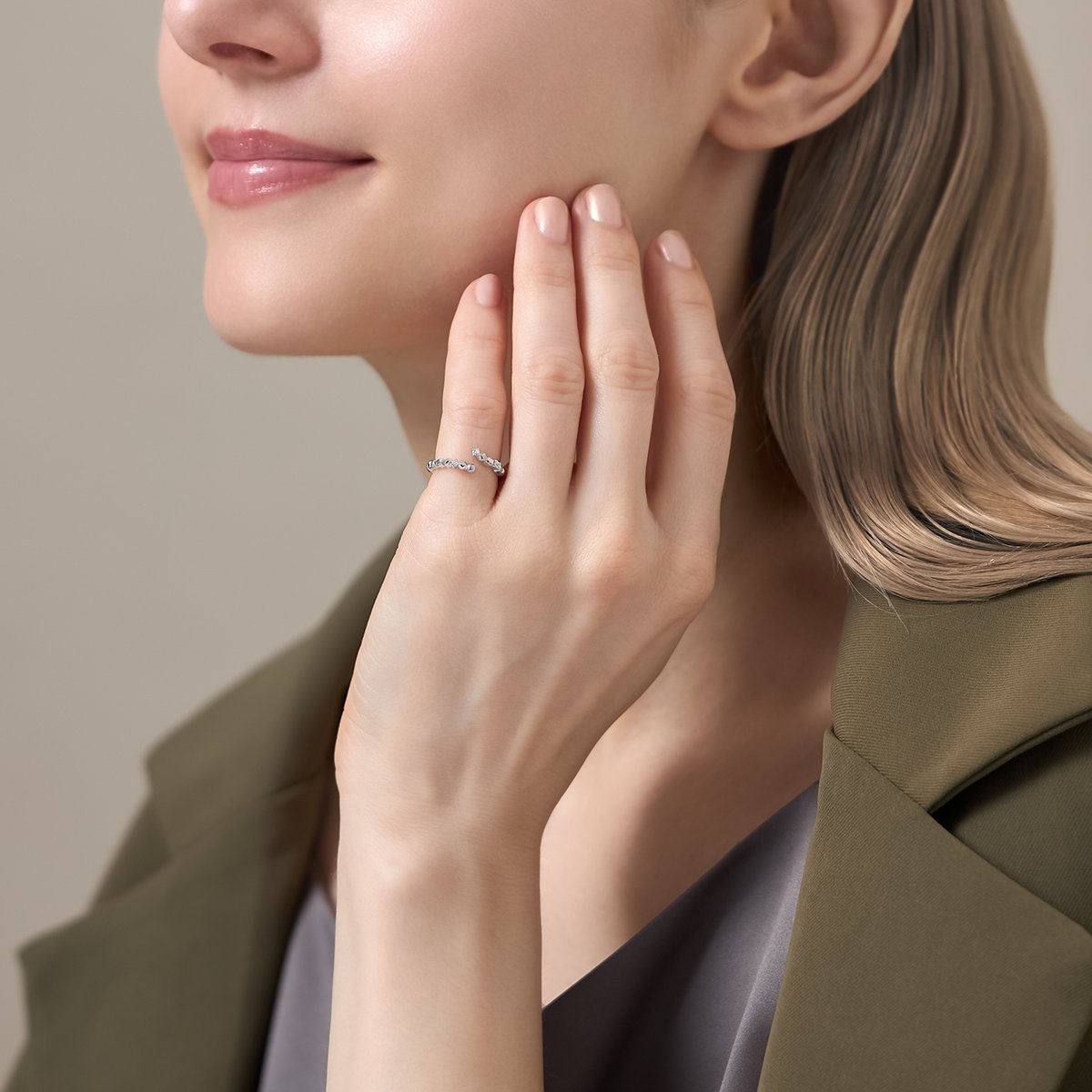 CANAL 4℃ 【AUTUMN COLLECTION】シルバー ピンキーリング カナルヨンドシー アクセサリー・腕時計 リング・指輪 シルバー