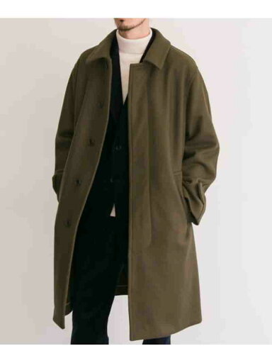 Freemans Sporting Club Bal Collar Coat C5O-1-UF97: Loden Green Freemans Sporting Club Bal Collar Coat C5O-1-UF97: Loden Green