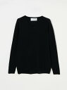 【SALE／50%OFF】three dots Fluffy cashmere v neck スリードッツ トップス ニット ブラック ネイビー【送料無料】