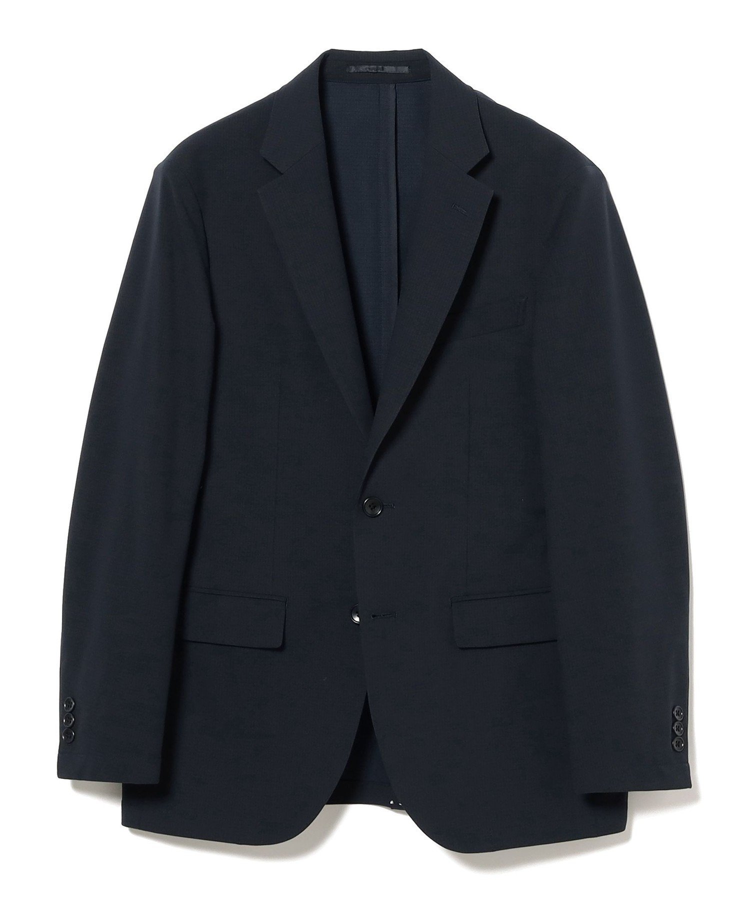 【SALE／50%OFF】B:MING by BEAMS NOMAD BIZ WINTER DOTAIR(R) ネイビー 2ボタン ジャケット (セットアップ対応) ビームス アウトレット ジャケット・アウター テーラードジャケット・ブレザー ネイビー【送料無料】
