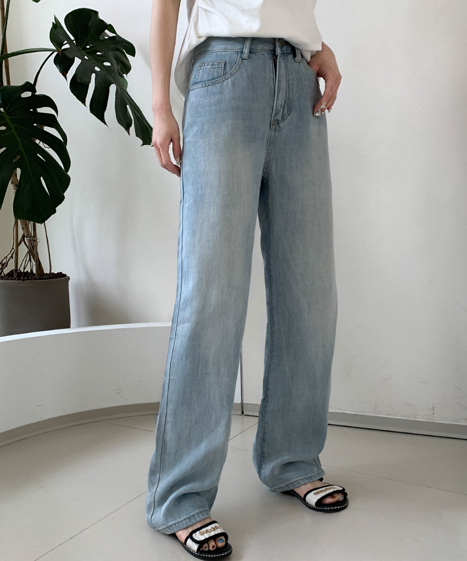 LOWO ʺץϥȥ磻ɥǥ˥ѥ  ѥ 󥺡ǥ˥ѥ ֥롼̵