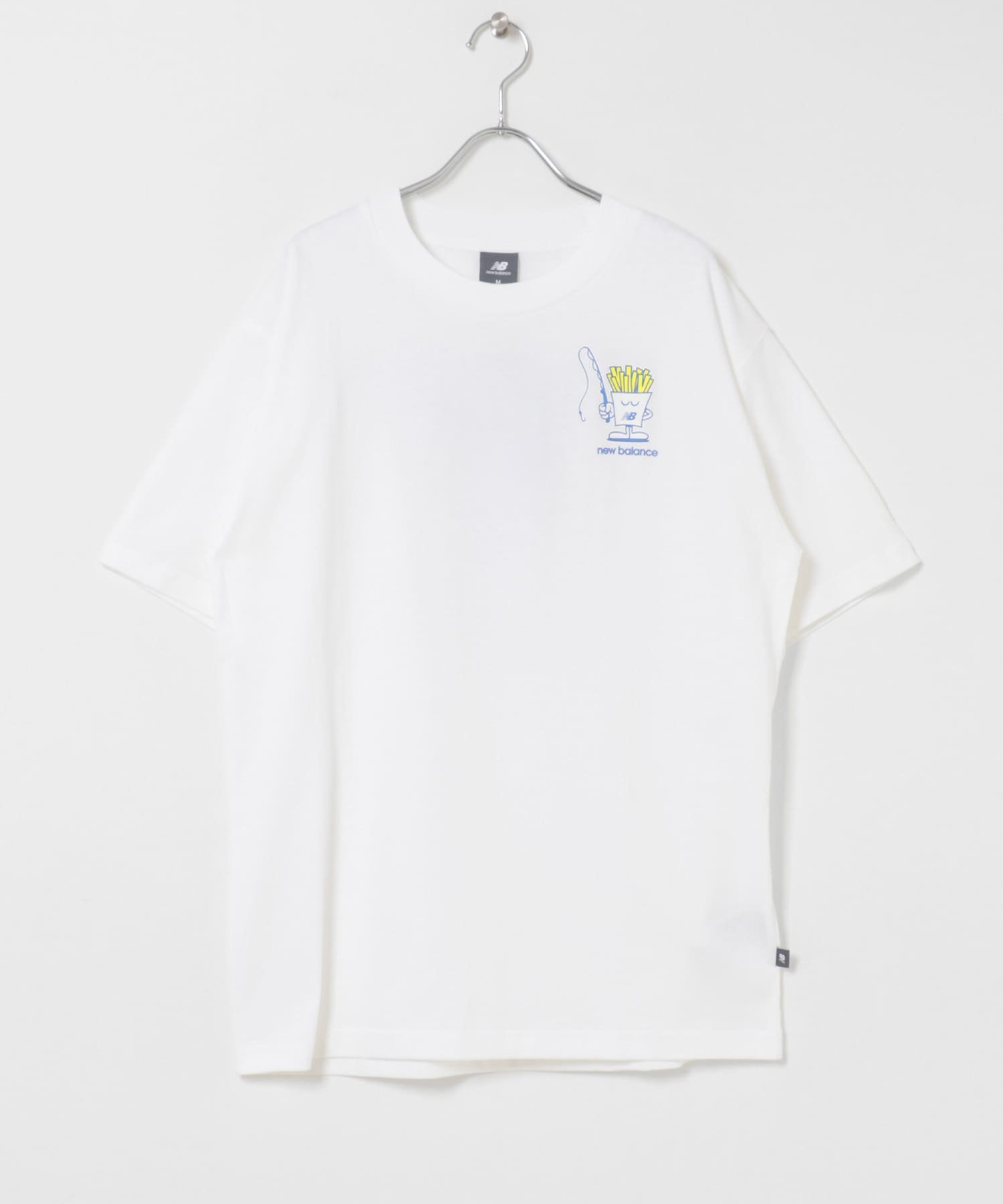 Sonny Label NEW BALANCE フィッシュアンドチップスTシャツ サニーレーベル トップス カットソー・Tシャツ ホワイト ブルー