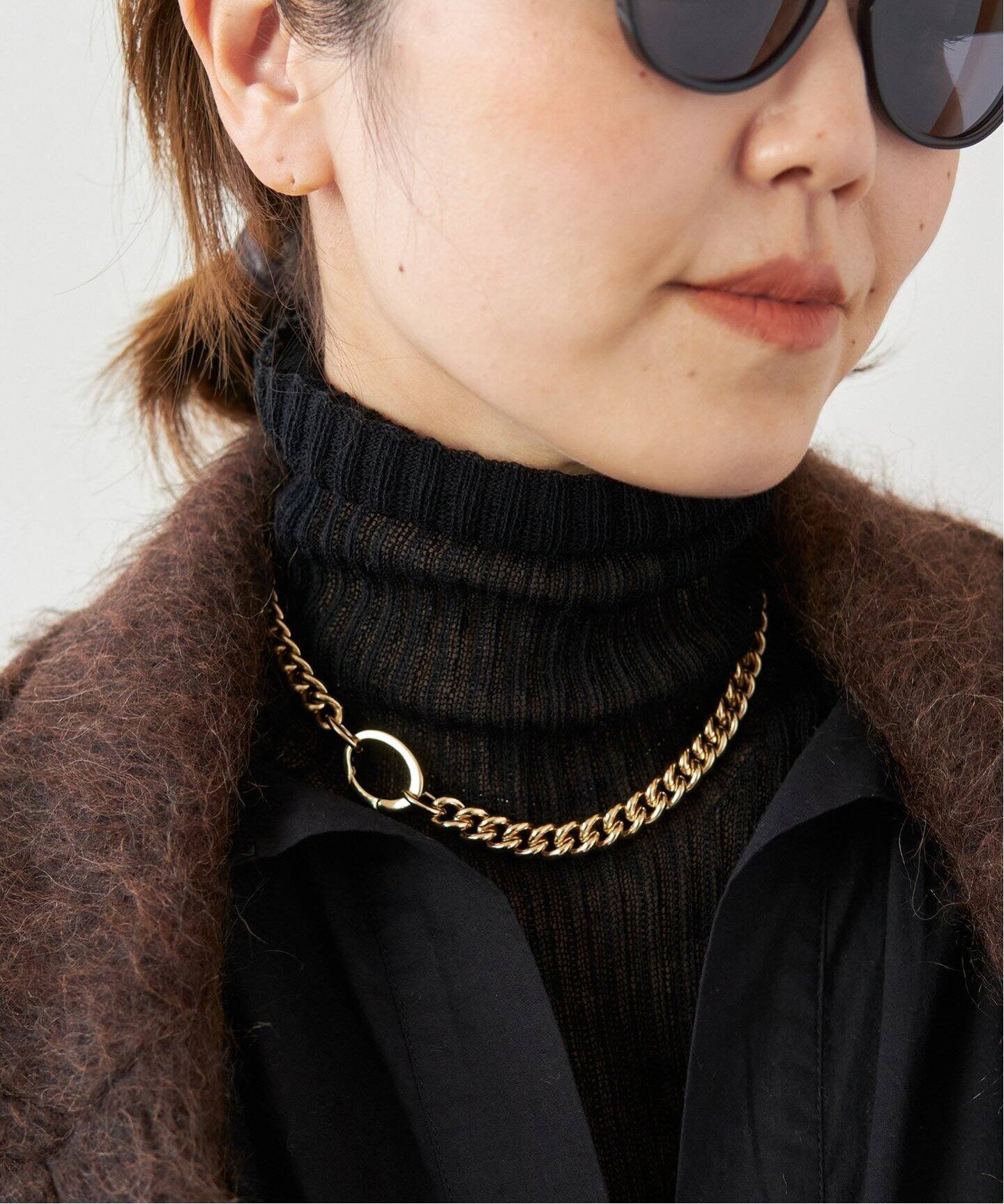 plage 【LAURA LOMBARDI/ローラロンバルディ】PRESA CHAIN ネックレス プラージュ アクセサリー・腕時計 ネックレス ゴールド【送料無料】のサムネイル