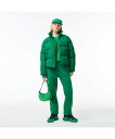 【SALE／30 OFF】LACOSTE レディースバックステッチダウンジャケット ラコステ ジャケット アウター ダウンジャケット ダウンベスト グリーン ブラック パープル【送料無料】