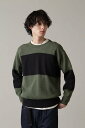 MHL. DRY COTTON マーガレット・ハウエル トップス ニット グリーン【送料無料】