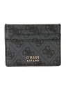 GUESS (W)LAUREL Card Holder ゲス 財布・ポーチ・ケース その他の財布・ポーチ・ケース グレー ベージュ【送料無料】