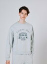 楽天Rakuten Fashion【SALE／20％OFF】gelato pique 【HOMME】裏毛プルオーバー ジェラートピケ トップス カットソー・Tシャツ グレー オレンジ【送料無料】