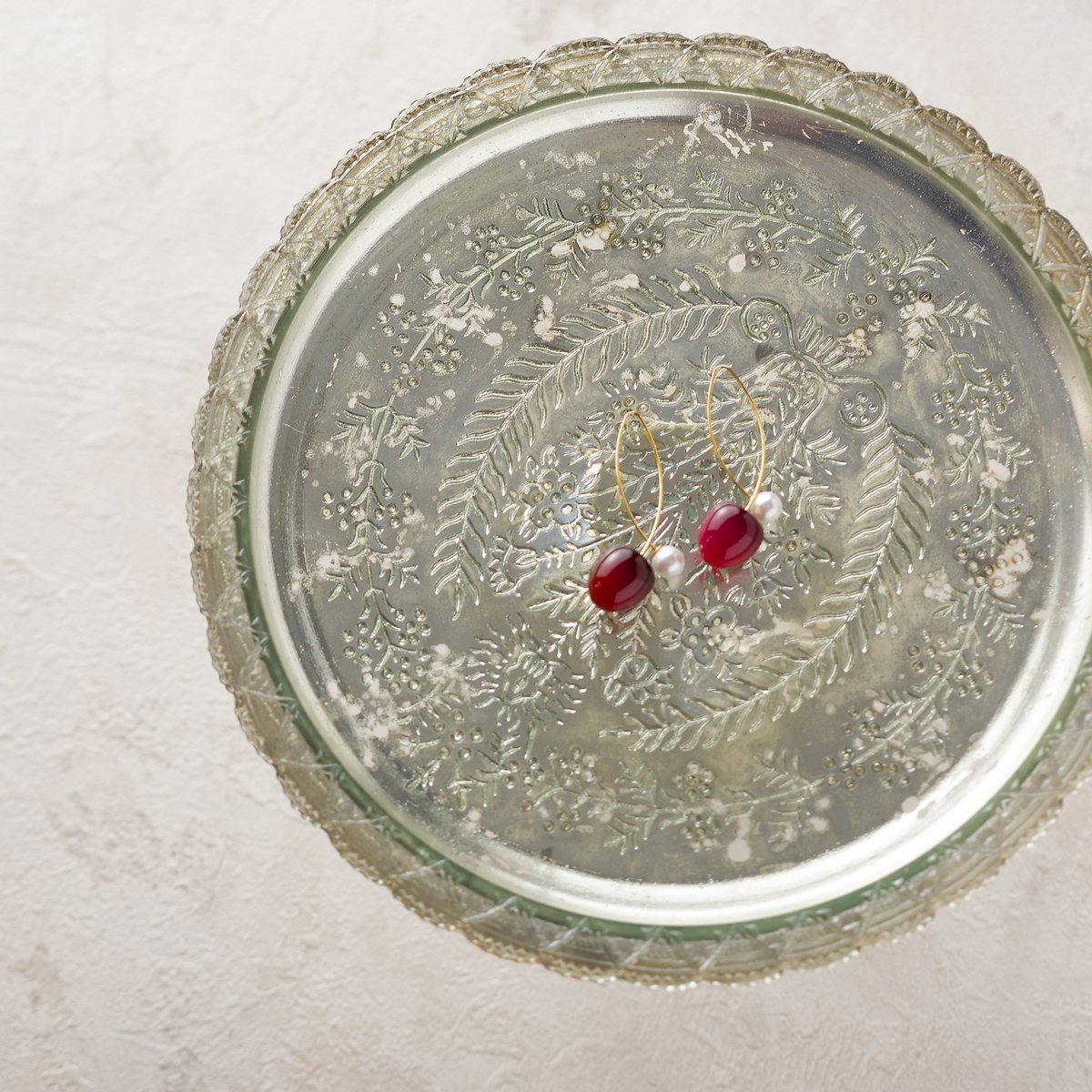 【SALE／10%OFF】Rose Tiara 【追加】チェリーフープピアス ローズティアラ アクセサリー・腕時計 その..