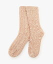 【SALE/35%OFF】Afternoon Tea LIVING ニット2重編みソックス アフタヌーンティー・リビング インナー・ルームウェア パジャマ ピン...