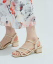 【SALE/50%OFF】ketty アシンメトリーストラップサンダル ケティ シューズ・靴 その他のシューズ・靴 ブラック ホワイト