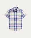 POLO RALPH LAUREN (ボーイズ 2才~7才)コットン マドラス ショートスリーブ シャツ ラルフローレン トップス シャツ・ブラウス【送料無料】