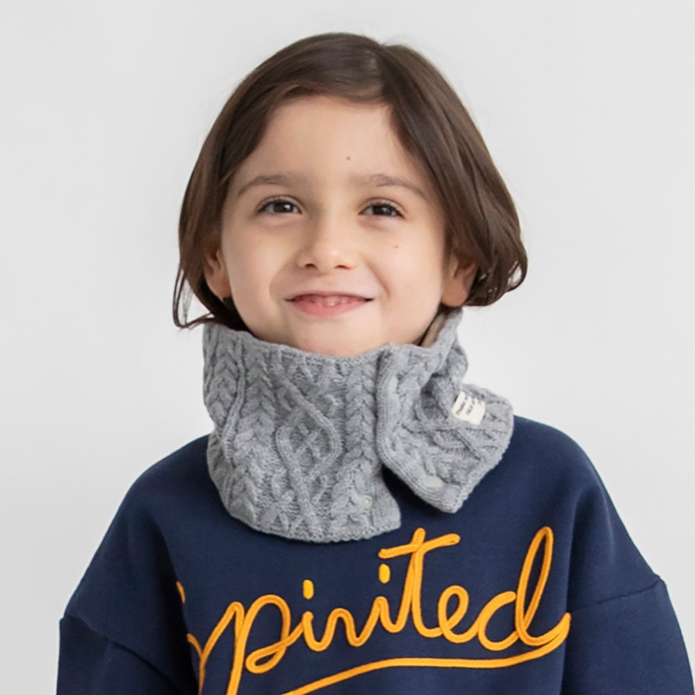 branshes 【あったか】ケーブル柄ネックウォーマー ブランシェス 福袋・ギフト・その他 その他 ベージ..