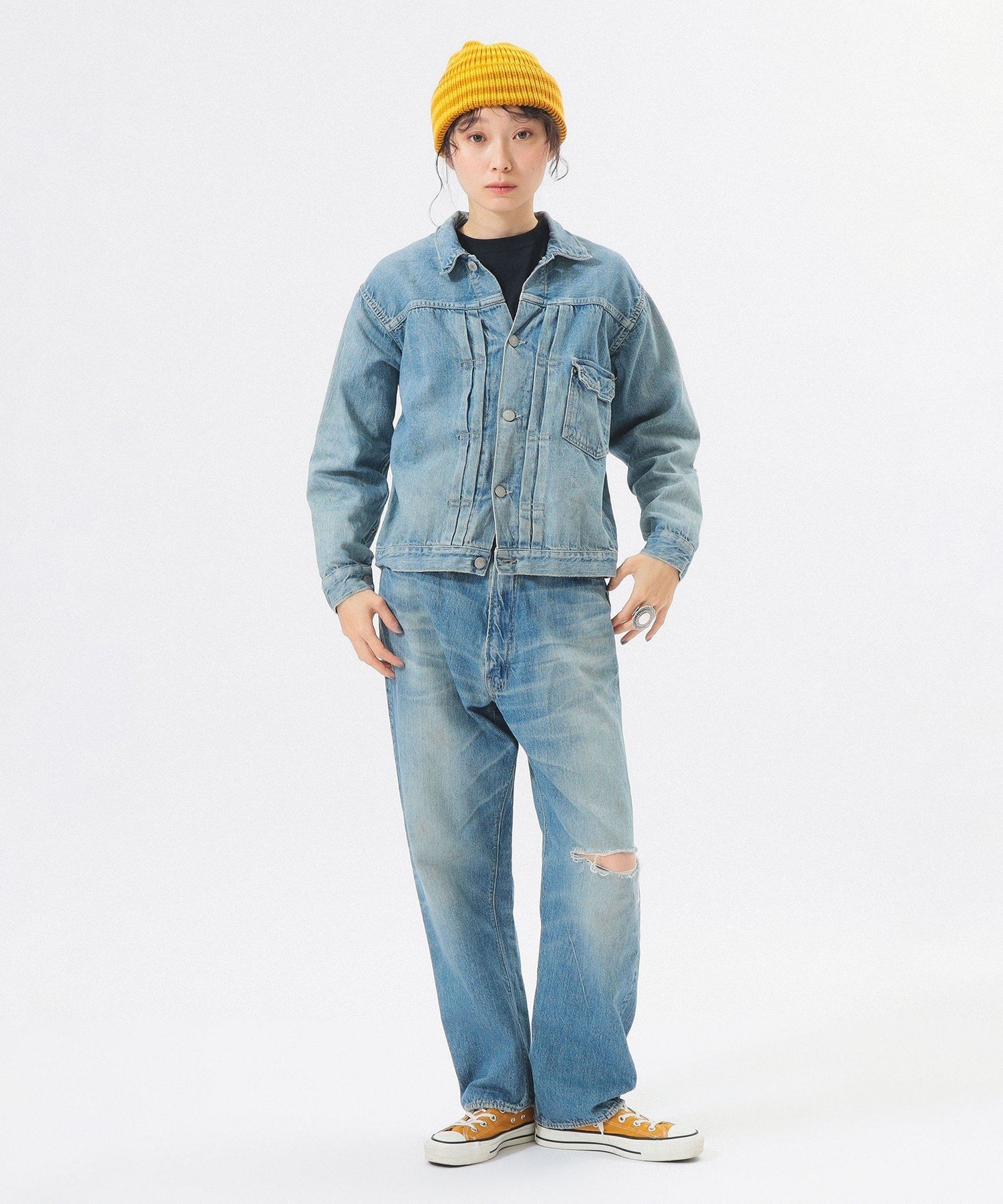 【別注】orSlow / 50th Monroe Pants ビームス ウイメン パンツ ジーンズ・デニムパンツ ネイビー