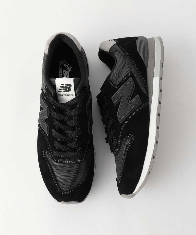 UNITED ARROWS green label relaxing ＜New Balance(ニューバランス)＞ CM996 RH2/RF2 スニーカー ユナイテッドアローズ グリーンレーベルリラクシング シューズ スニーカー/スリッポン ブラック グレー【送料無料】