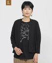 【SALE/28%OFF】EVEX by KRIZIA 【L】【日傘級の遮熱機能!】【遮熱】【UV対策】【ウォシャブル】サンシェードカーディガン サンヨー エルサイズ トップス カットソー・Tシャツ ブラック ホワイト【送料無料】