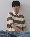 【SALE/20%OFF】OPAQUE.CLIP カラーボーダーポロカットソー【洗濯機洗い可】 オペークドットクリップ トップス ポロシャツ ネイビー ベージュ...