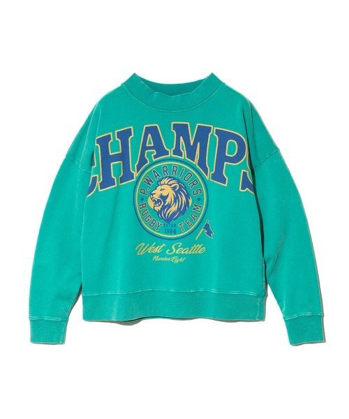 GSC WOMENS SELECT CUBE SUGAR/キューブシュガー 裏毛パウダー加工BigプリントPO (WOMENS) ゴースロー..