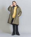 ユナイテッドアローズ 【SALE／60%OFF】BEAUTY&YOUTH UNITED ARROWS ボア*ポリエステル フィッシュテール リバーシブル コート -2WAY- ユナイテッドアローズ アウトレット ジャケット・アウター その他のジャケット・アウター グリーン ブラック ホワイト【送料無料】