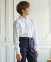 J.PRESS 【140-170cm】40/2鹿の子 長袖 ポロシャツ ジェイプレス トップス ポロシャツ ホワイト【送料無料】