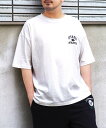 【SALE/30%OFF】MRU Tシャツ ティーシャツ メンズ ミリタリー 刺繍 半袖 大きいサイズ 3L 4L 5L 6L マルカワ トップス カットソー・Tシャツ ホワイト ネイビー ブラック