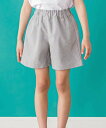 BeBe Petits Pois Vert 【店舗限定】千鳥格子スカラップポケットショートパンツ(95~160cm) ベベ オンライン ストア パンツ キュロッ...