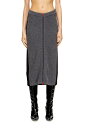 DIESEL ウィメンズ ニットスカート M-LOUSI ディーゼル スカート その他のスカート ブラウン グレー【送料無料】