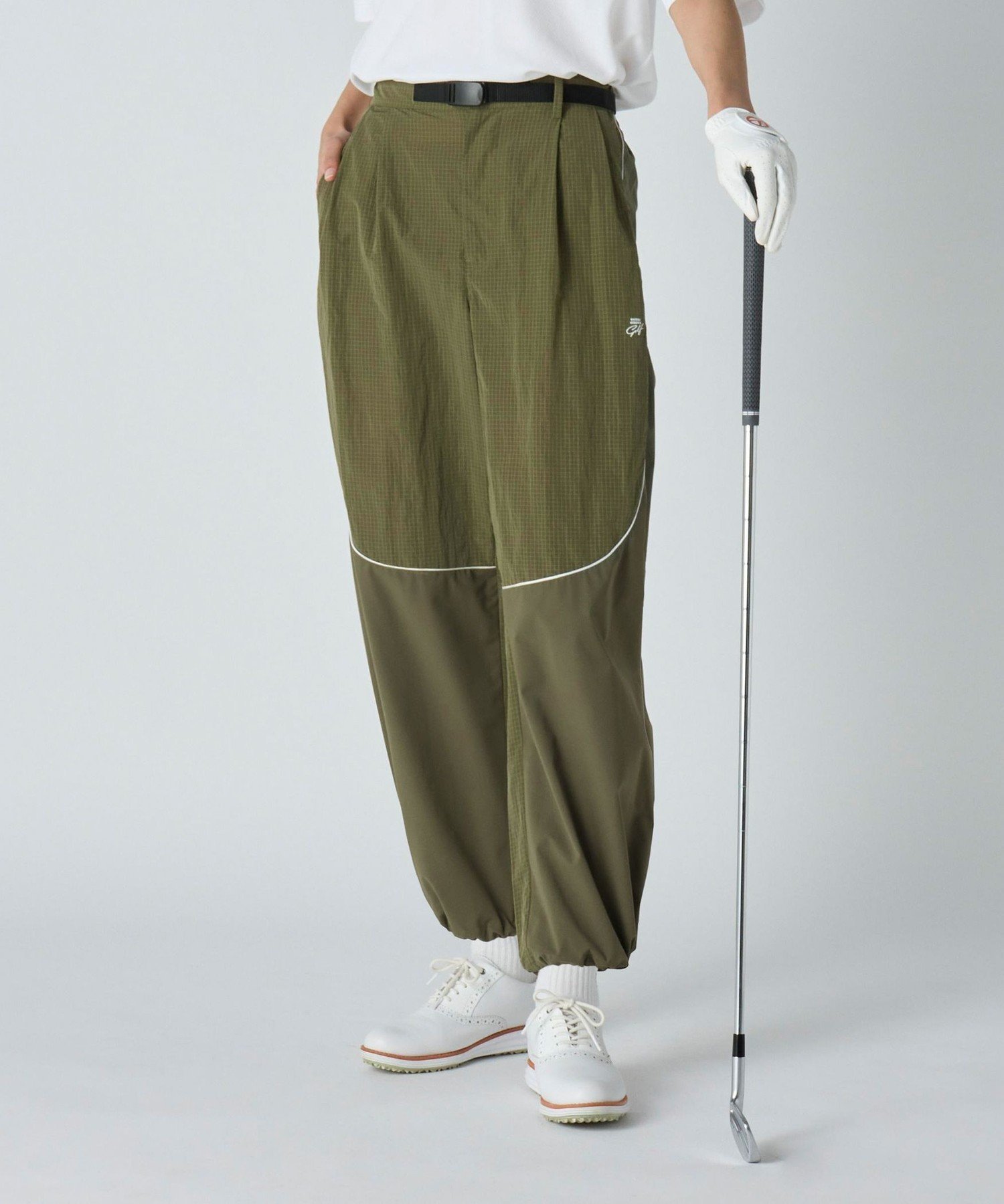 【SALE／40%OFF】UNITED ARROWS GOLF ウィメンズ パラシュート パンツ ユナイテッドアローズ アウトレット スポーツ・アウトドア用品 ゴルフグッズ ネイビー【送料無料】