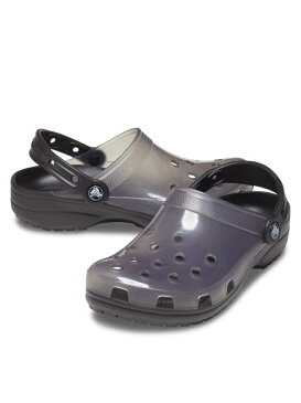 crocs crocs Classic Translucent Clog アトモスピンク シューズ スニーカー/スリッポン ブラック【送料無料】