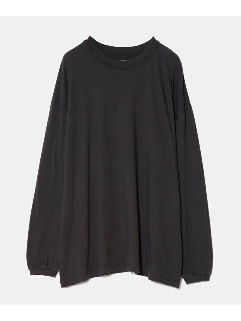 楽天Rakuten FashionUNDECORATED （U）Organic Cotton L/S T-shirt アンデコレイテッド トップス カットソー・Tシャツ グレー ホワイト オレンジ【送料無料】