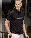【SALE/50%OFF】LUXEAKMPLUS (M)LUXEAKMPLUS/LAH-22001 ゴルフ フロントロゴ半袖ポロシャツ シフォン トップス ポロ...