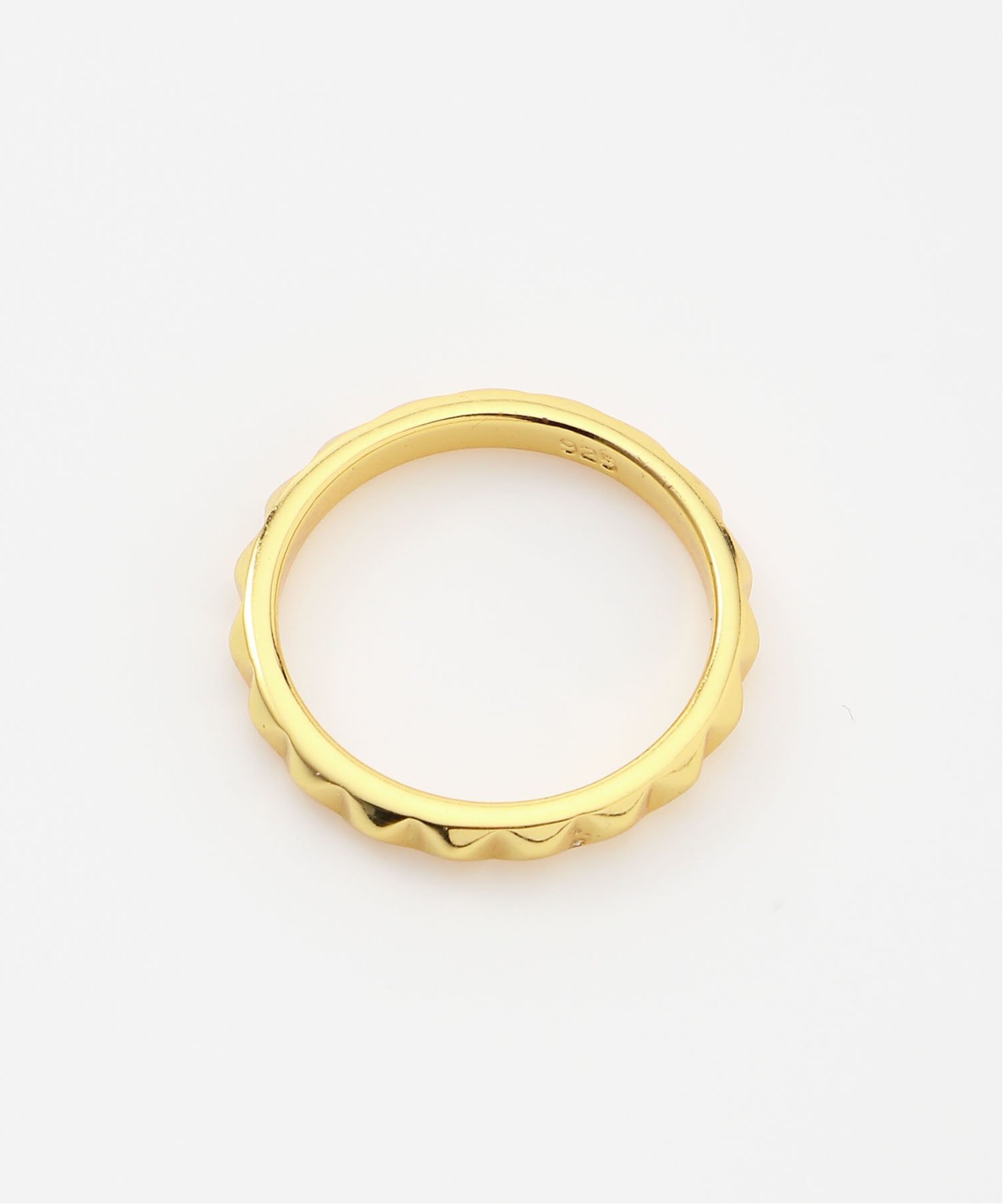 SCALABLANCHE SCALABLANCHE/(U)ピラミッドスタッズリング(SV925) スカラ アクセサリー・腕時計 リング・指輪 ゴールド