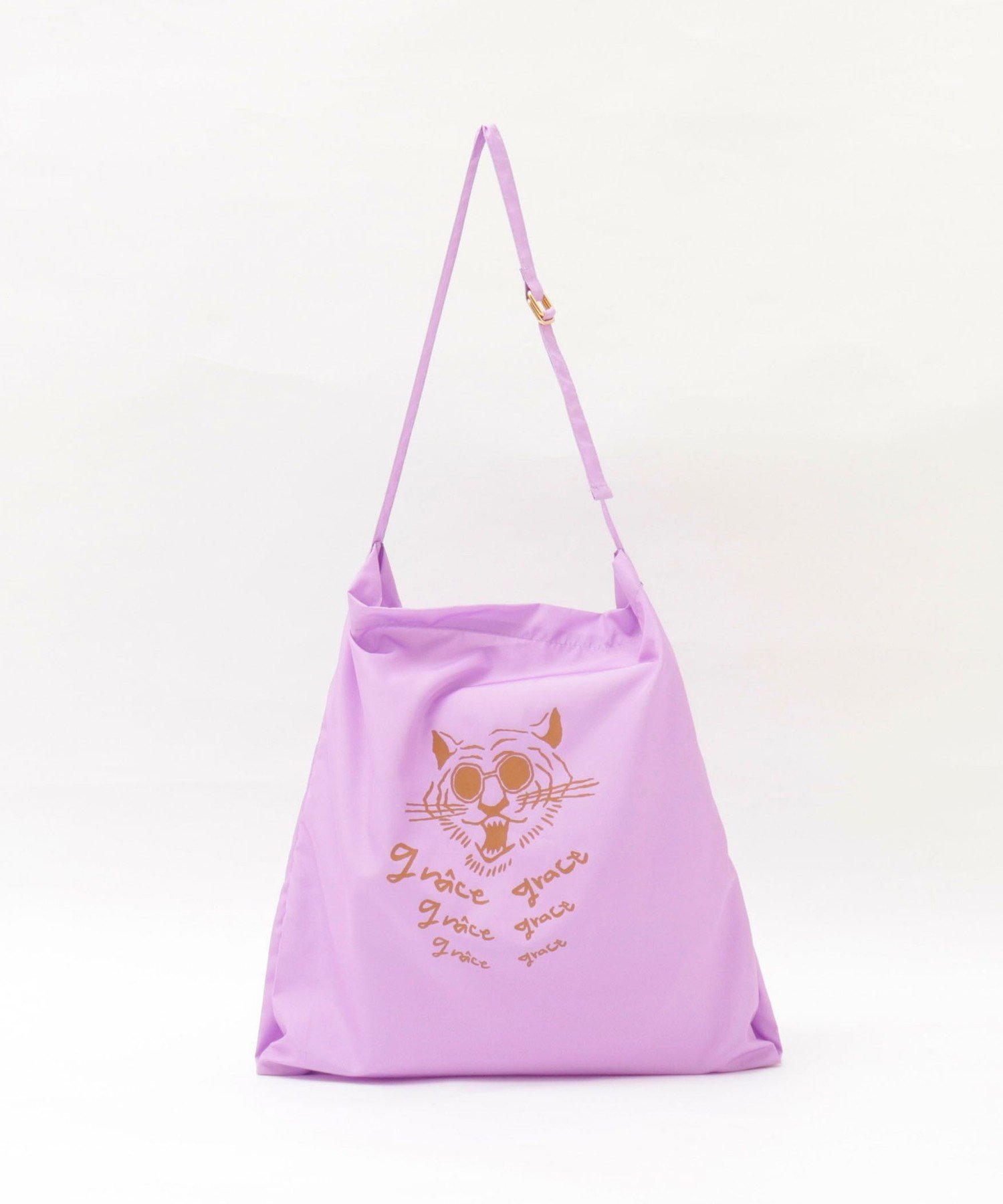 grace grace 【grace grace/グラスグラス】グラスケムジサブバッグ M ノーリーズ バッグ エコバッグ・サブバッグ パープル【送料無料】のサムネイル