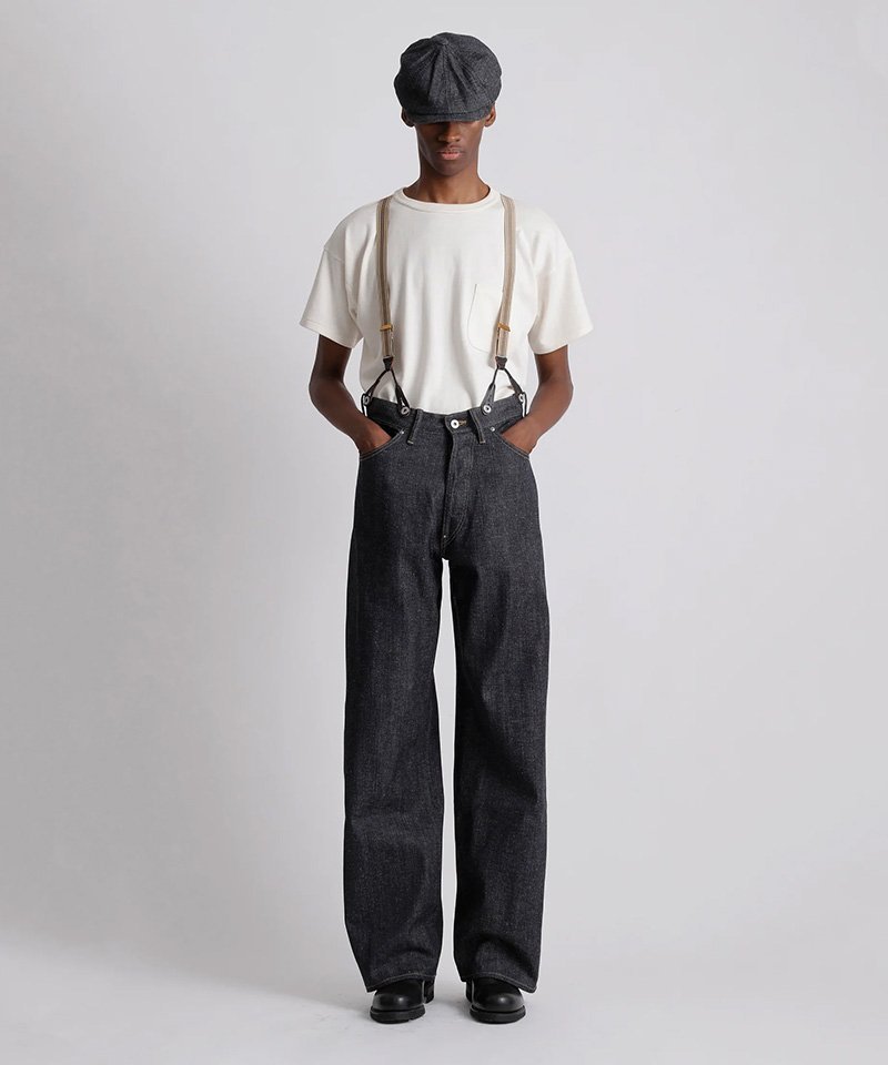 GARDEN TOKYO T.T/ティーティー/Lot.704 Denim Trousers C1920s/TAIGA TAKAHASHI/タイガタカハシ ガーデン パンツ ジーンズ・デニムパンツ ブルー【送料無料】