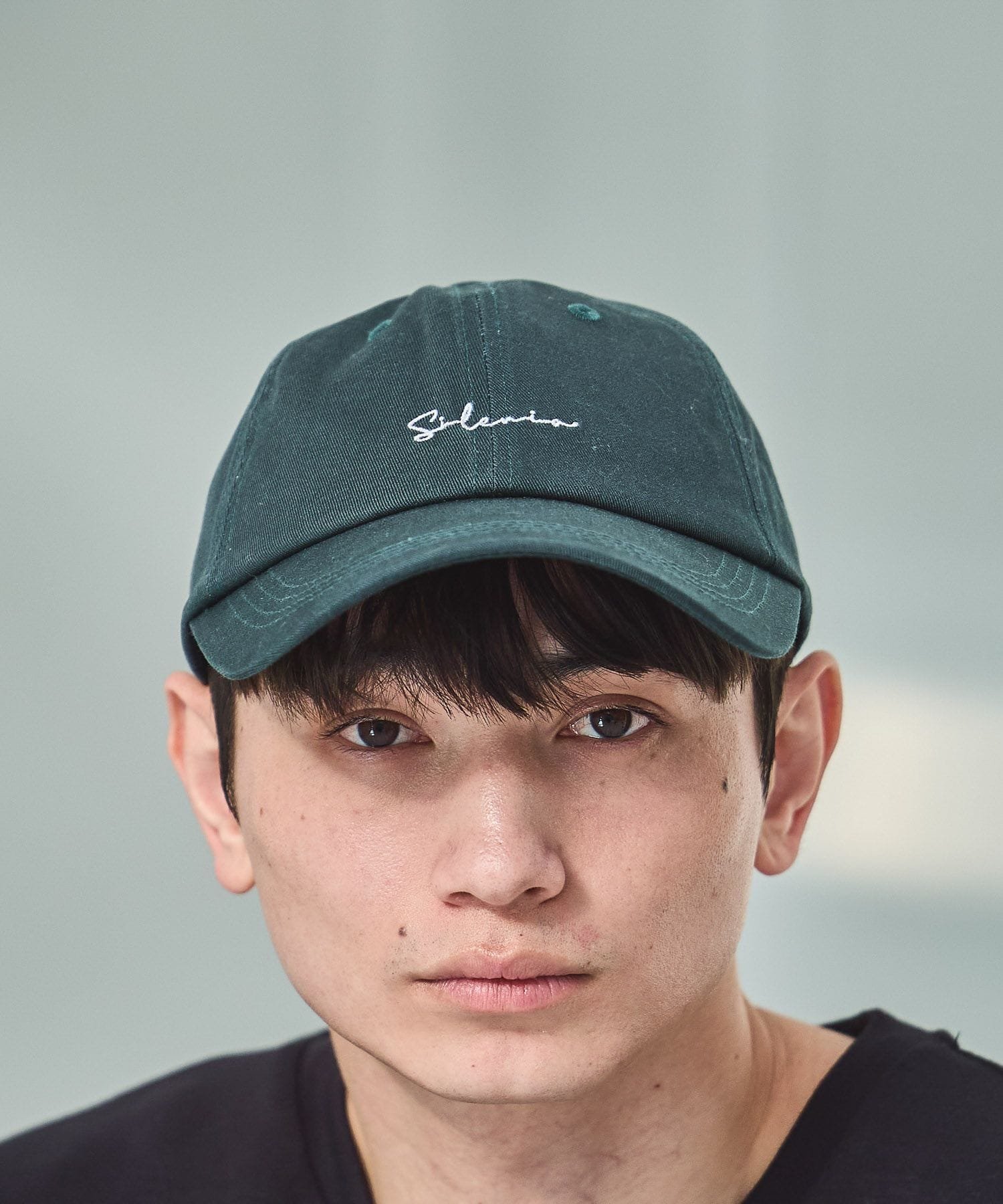 LAKOLE ベーシックロゴキャップ ラコレ 帽子 キャップ ベージュ ブラック グリーン