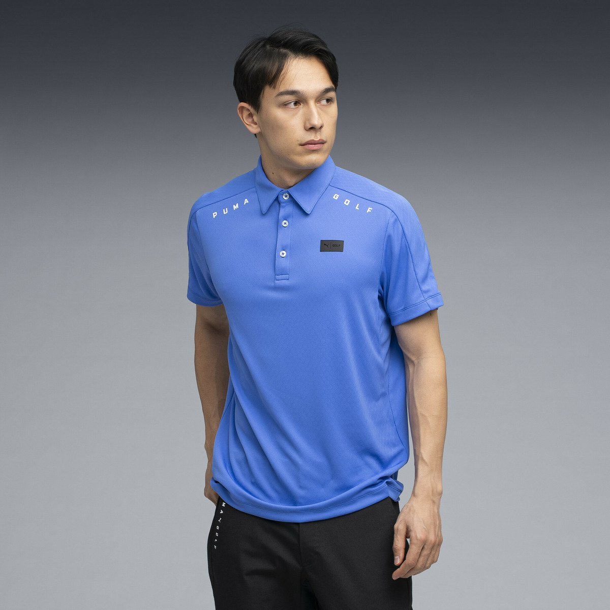 PUMA メンズ ゴルフ PB ジャガード 半袖 ポロシャツ JACQUARD POLO S/S プーマ トップス ポロシャツ【送料無料】