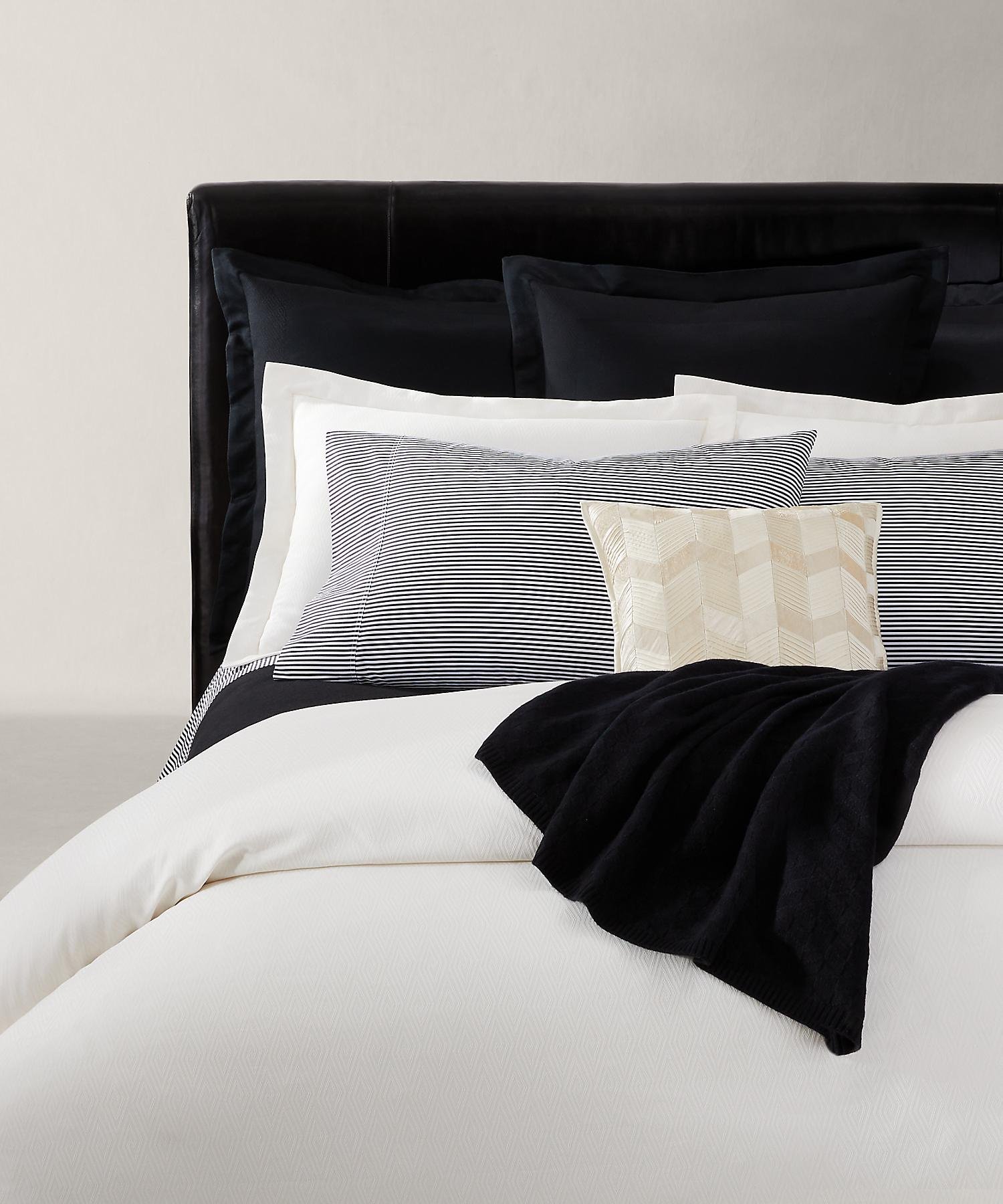 RALPH LAUREN HOME オーガニック コットン シャーティング ストライプ ボックスシーツ /キングサイズ ラルフローレン インテリア・生活雑貨 その他のインテリア・生活雑貨 ブラック【送料無料】 stylife-15669679 Rakuten Fashion サンプル画像3