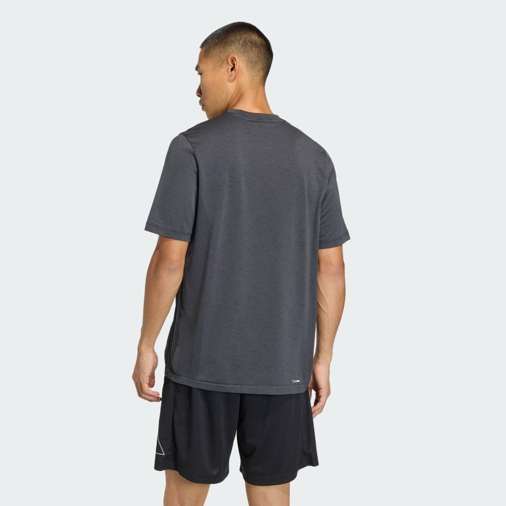 【公式】アディダス adidas 返品可 ワークアウト エッセンシャルズ シームレス Tシャツ アディダス トップス カットソー・Tシャツ ブラック