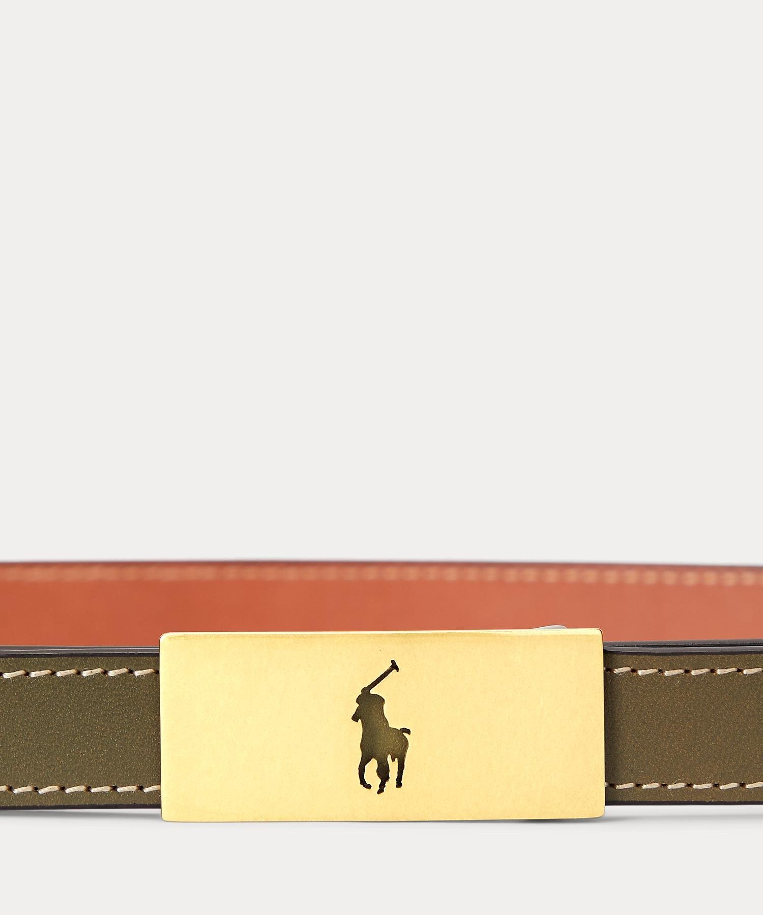 POLO RALPH LAUREN Polo ID リバーシブル ヴァケッタ レザー ベルト ラルフローレン ファッション雑貨 ベルト【送料無料】