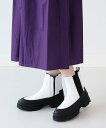 【SALE/70%OFF】Ray BEAMS REMME / サイドゴア ジップ ブーツ ビームス アウトレット シューズ・靴 ブーツ ブラック ホワイト【送料...