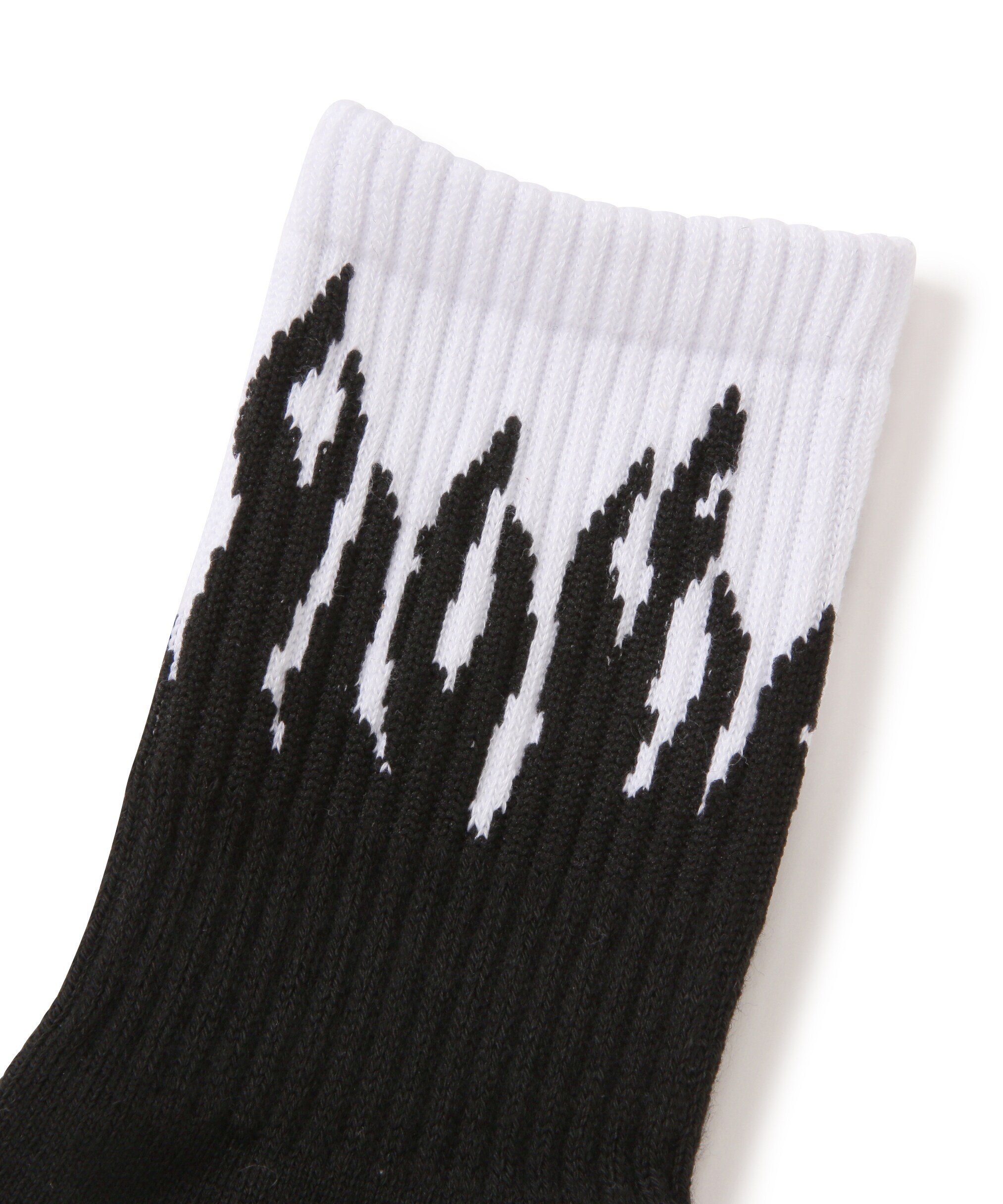 Schott 直営限定/HIGT-SOCKS FLAME/フレイム ハイソックス ショット 靴下・レッグウェア 靴下