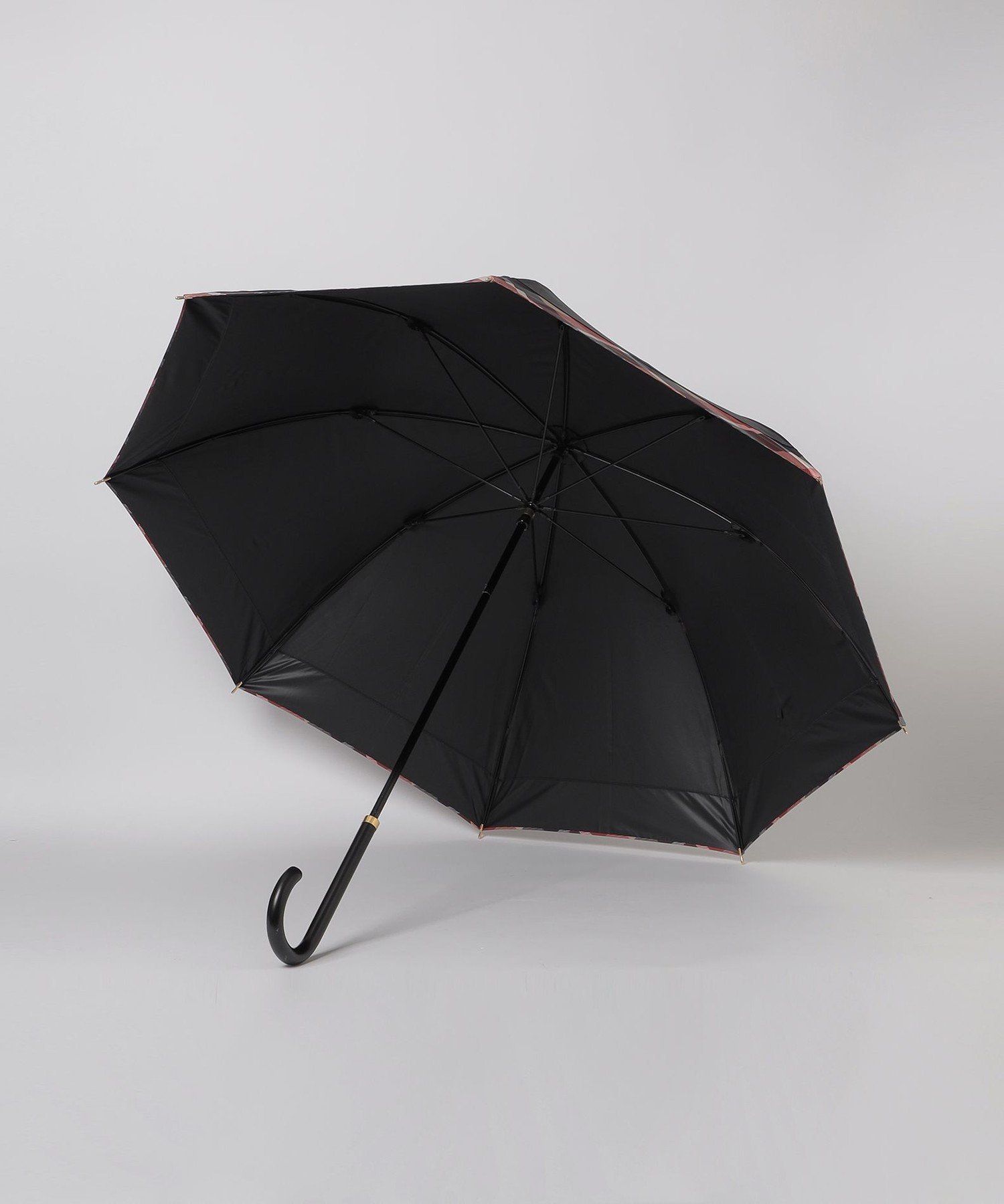 BLUE LABEL CRESTBRIDGE 長傘【09カラー:パイピングチェック】【16カラー:総チェック】 ブルーレーベル / ブラックレーベル・クレストブリッジ アクセサリー・腕時計 その他のアクセサリー・腕時計 レッド ブラック【送料無料】