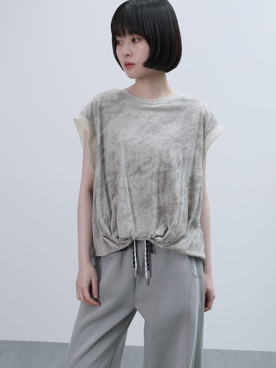 LASUD タイダイフロントタックPO ラシュッド トップス カットソー・Tシャツ
