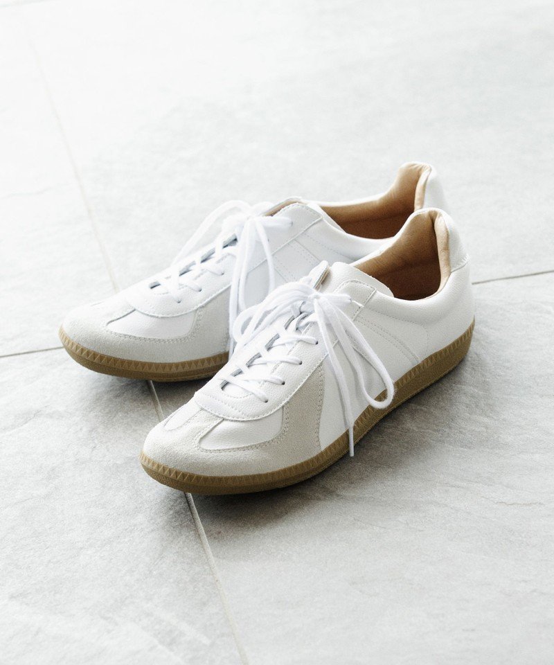 UNITED ARROWS green label relaxing GERMAN TRAINER ジャーマントレーナー スニーカー ユナイテッドアローズ グリーンレーベルリラクシング シューズ スニーカー/スリッポン ブラック ホワイト グレー ブラウン【送料無料】