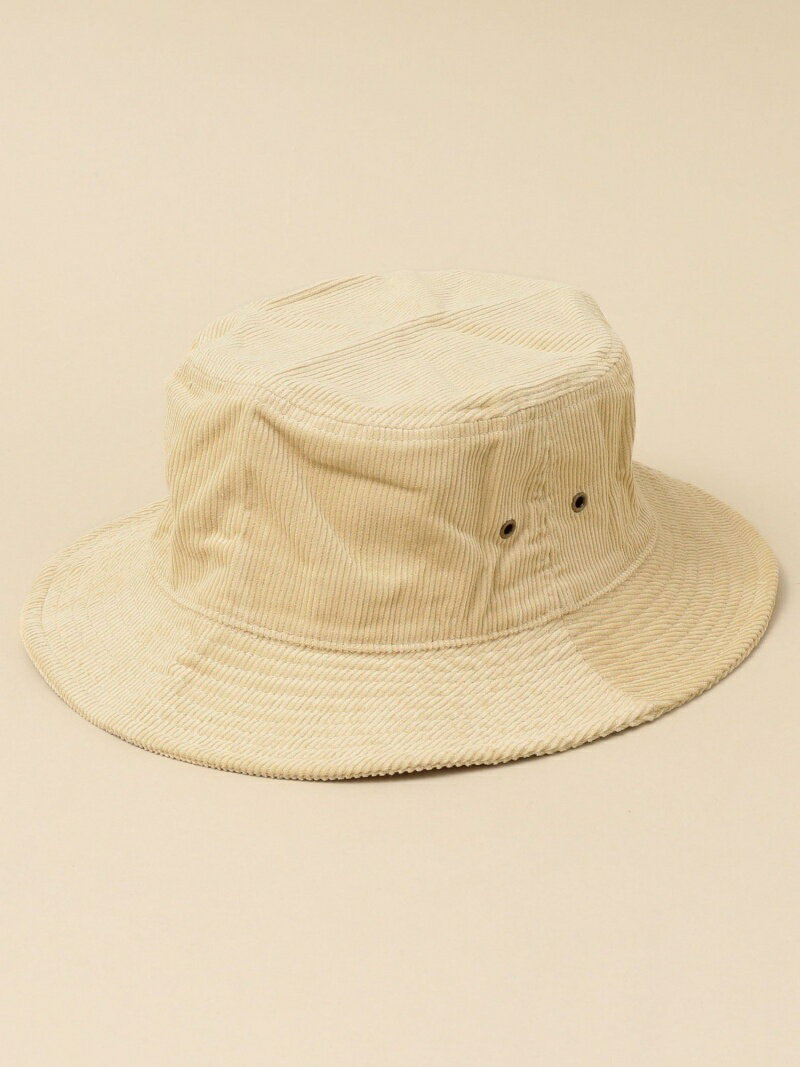 【SALE／50%OFF】SHIPS NEWHATTAN: コーデュロイ バケット ハット シップス 帽子 ハット ベージュ ブラック ネイビーのサムネイル
