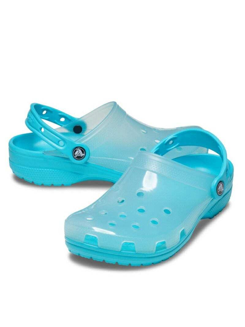 crocs crocs Classic Translucent Clog アトモスピンク シューズ スニーカー/スリッポン ブルー【送料無料】