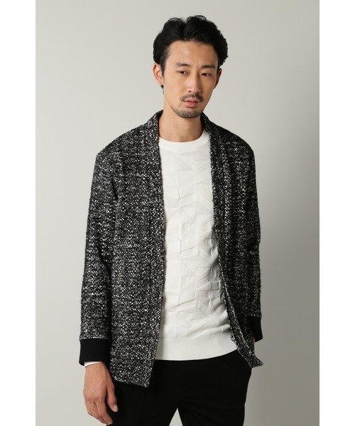 【SALE／10%OFF】HIGH STREET HIGH STREET∴ポンテトルト コーディガン トルネードマート ジャケット・アウター ブルゾン・ジャンパー ブラック ネイビー【送料無料】